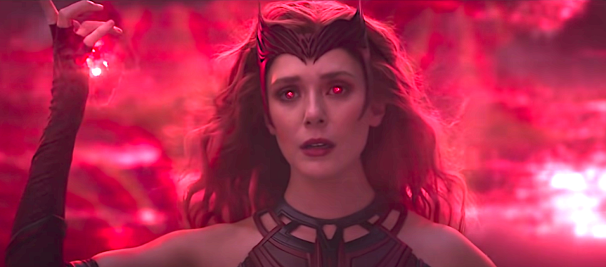 Elizabeth Olsen as the Scarlet Witch