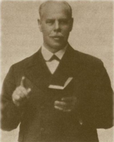 Smith Wigglesworth (1859-1947), an influential leader of the early Pentecostal movement who claimed to be a faith healer.