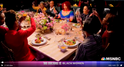Screenshot of MSNBC/"The Culture Is: Black Women"