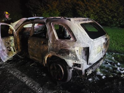 Bible spared in car fire