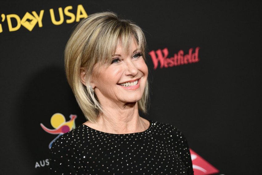 Olivia Newton-John attends the 2018 G'Day USA Los Angeles Black Tie Gala at InterContinental Los Angeles Downtown on January 27, 2018, in Los Angeles, California.