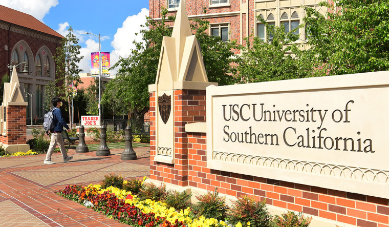 USC, college campus, California 