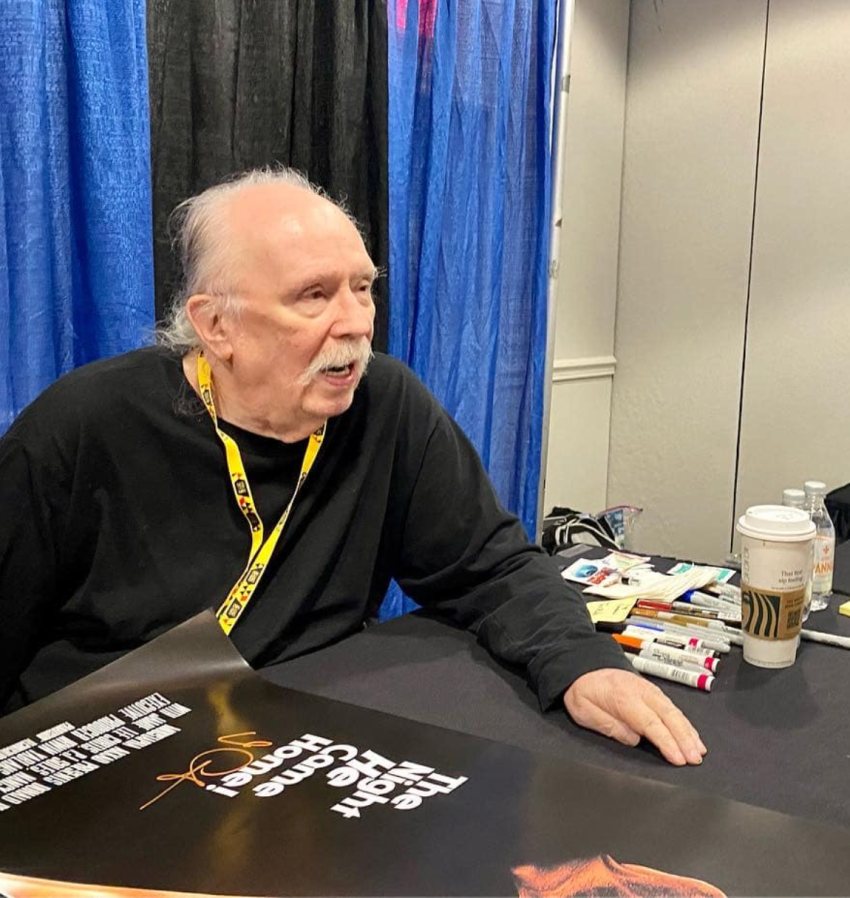 "Halloween" Director John Carpenter at autograph signing