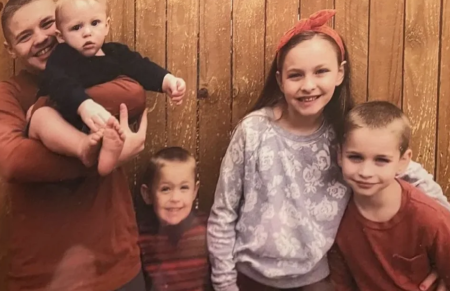 Five of the six children who died in a suspected murder-suicide in Tulsa, Okla., on October 27, 2022.