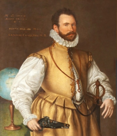 Martin Frobisher (c.1535-1594), an English explorer of modern day Canada.