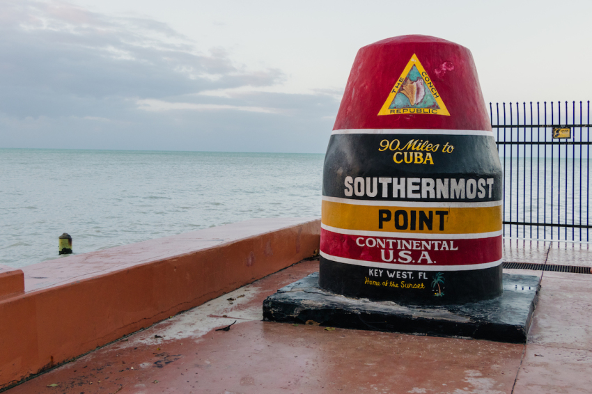 Key West, Florida, is the southernmost city in the continental United States.