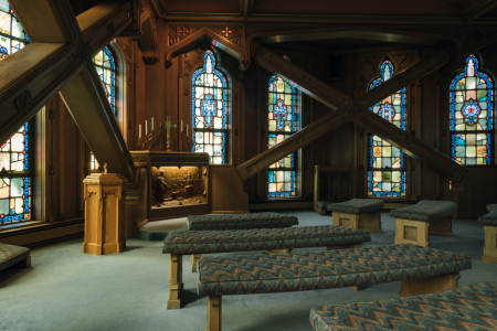 The Sky Chapel at First United Methodist Church in Chicago.