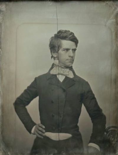 An 1852 photograph of Nathaniel Prentice Banks (1816-1894), a former member of Congress who became speaker of the House of Representatives in 1856 after a record 133 ballots.