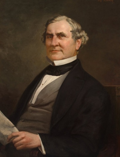 A 1911 painting of William Pennington (1796-1862), a former speaker of the House and governor of New Jersey.