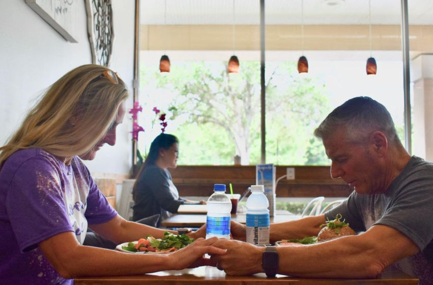 Mia and Robby Graham, co-owners of Revelations Cafe in Tampa, Florida.