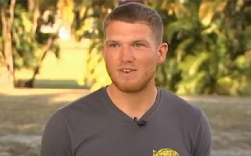 Dylan Gartenmayer, 22, of Key West, Florida.