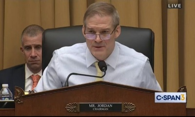 Rep. Jim Jordan, R-Ohio, speaks during a U.S. House of Representatives subcommittee hearing in Washington, D.C. on Feb. 9, 2023.