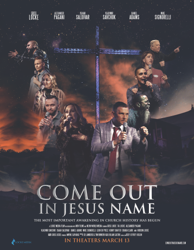 "Come Out In Jesus Name" movie poster