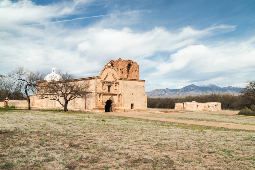 The ruins of the San José de Tumacácori Mission.