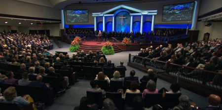 The legacy celebration for the late Pastor Charles Stanley, held at First Baptist Church of Atlanta, Georgia, on April 23, 2023.
