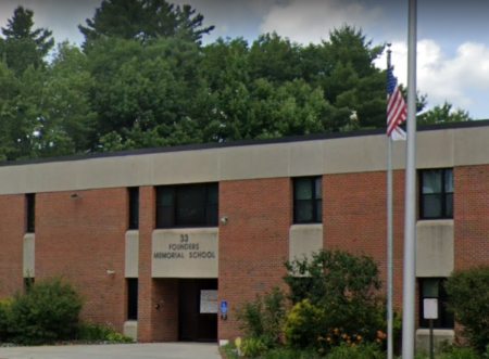 Founders Memorial School in Essex Junction, Vermont.