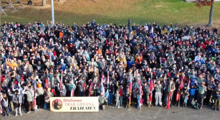 A photo of Trail Life USA Trailmen.