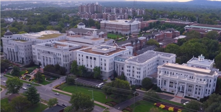 Belmont University in Nashville, Tennessee.