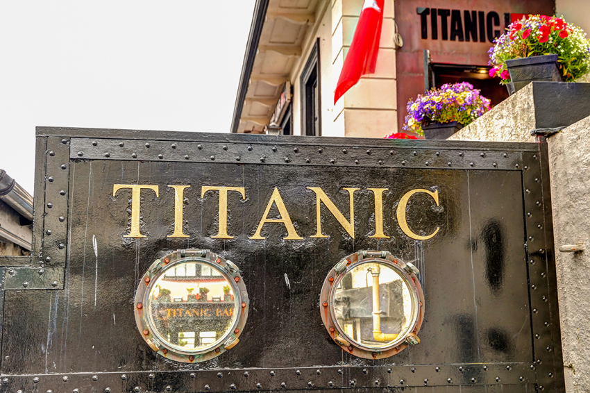 The Titanic Experience Museum along the shores of Cobh, Ireland.