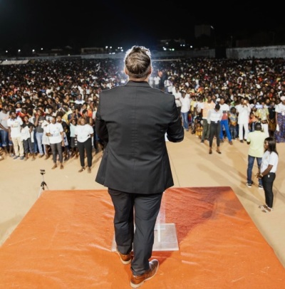 A massive gathering in 2023 in the West African nation of Guinea-Bissau was organized by World Harvest Global.