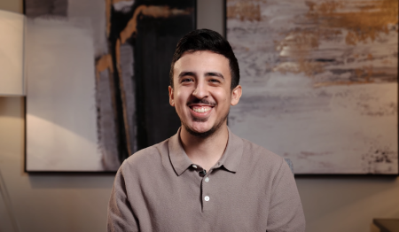 David Pauta shares his Christian testimony in a Sept. 5, 2023 episode of Delafé Testimonies.