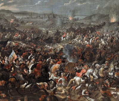 The 1683 Battle of Vienna, in which Christian European forces successfully relieved the besieged Austrian city from an Islamic Ottoman army.