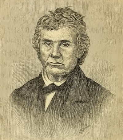 Peter Cartwright (1785-1872), a popular Methodist circuit rider known for his frontier evangelism.