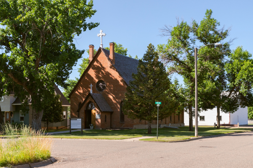 St. Paul’s Episcopal Church in Fort Benton, Montana.