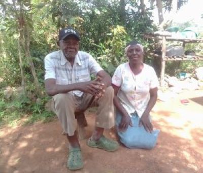 Sula Mugudi and his wife, Aisha Mugudi, had to flee their home on September 20, 2023, after Muslim relatives threatened them.