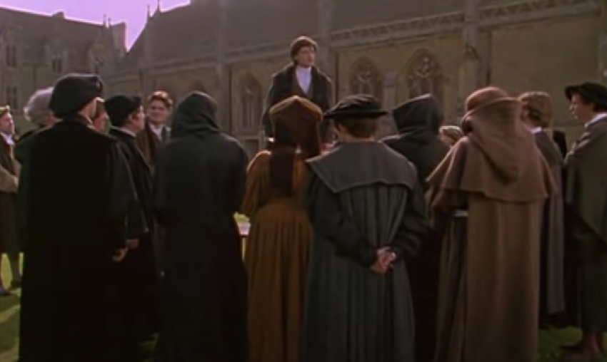 A scene from the 1986 movie