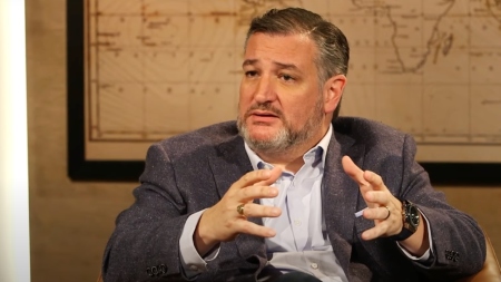 Sen. Ted Cruz, R-Texas, tells BlazeTV host James Poulos that America "desperately needs" revival, but claimed many pastors are too afraid to take a stand on crucial issues.