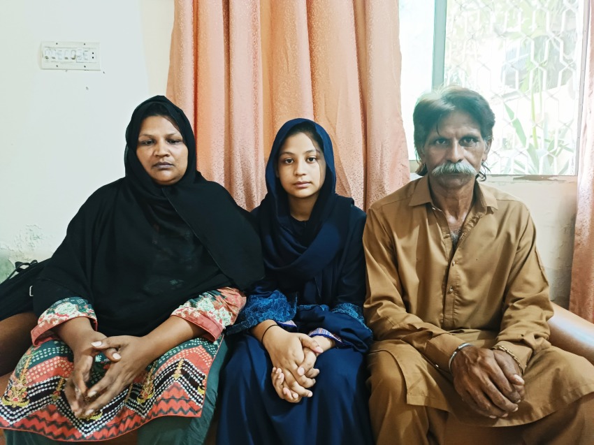 Nayab Gill and her family