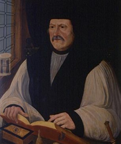 Matthew Parker (1504-1575), the former Archbishop of Canterbury and chaplain to Anne Boleyn.