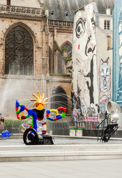 Saint-Merry, a flamboyant Gothic church in Paris.