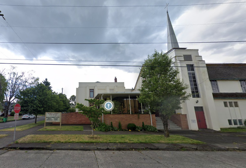 The Word & Spirit Church located at 6140 Stanton St., Portland, Oregon.