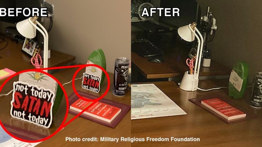 An honorably discharged Air Force veteran who adheres