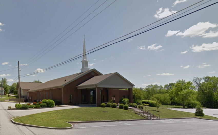 Temple Baptist Church in Springfield, Kentucky.