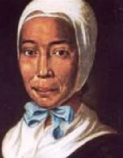 Rebecca Protten (1718-1780), a Caribbean slave who, after being freed, became a Moravian missionary.