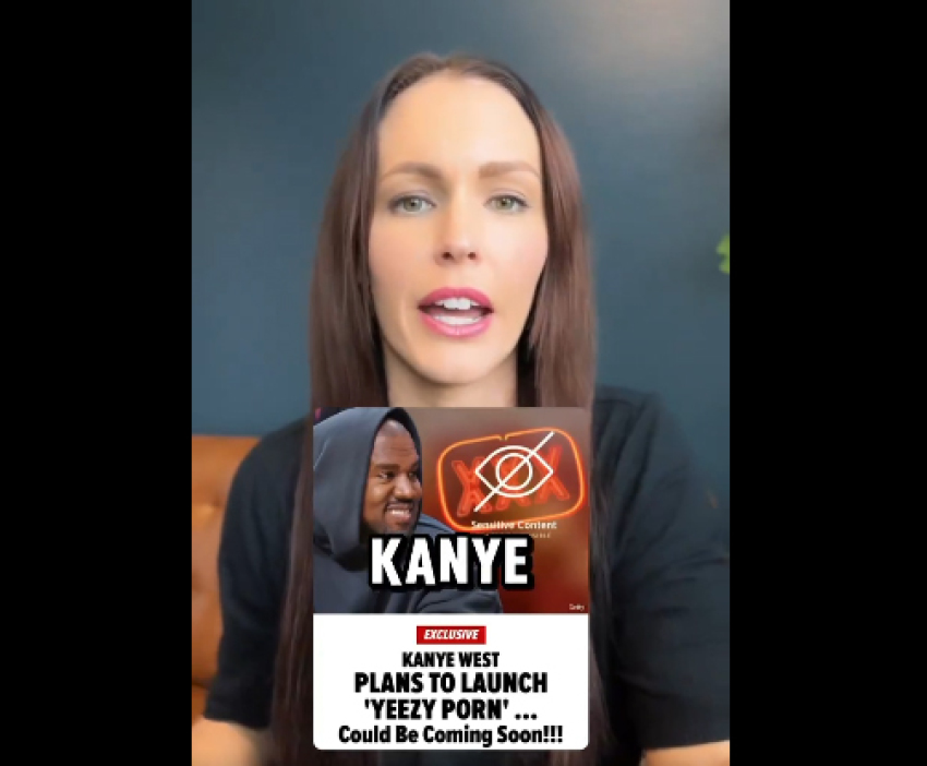 Ex-porn star Brittni De La Mora who became a Christian after her life was radically changed by Jesus, took to X in April 23, 2024, to warn Kanye West not to start his own pornography studio “Yeezy Porn.”