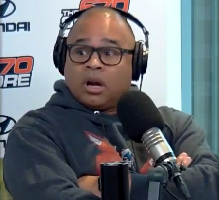 Chicago talk radio host Laurence Holmes. 