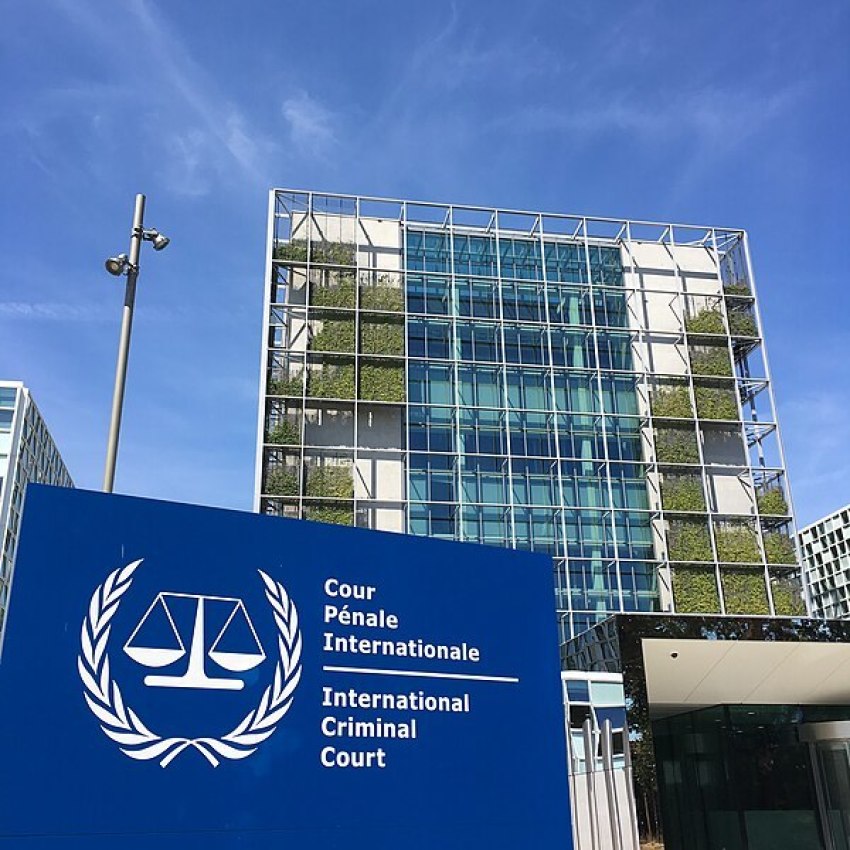 The International Criminal Court in The Hague, Netherlands. https://commons.wikimedia.org/wiki/File:International_Criminal_Court_2018.jpg