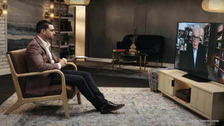 Daily Wire host Ben Shapiro discussed the decline of religion in the West, the supposed rise of Christian nationalism, and the hope of the Gospel during a recent episode of "The Ben Shapiro Show."