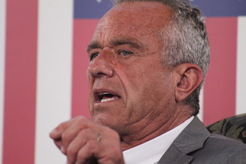 Independent presidential candidate Robert F. Kennedy Jr.