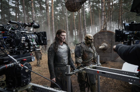 A still from "The Lord of the Rings: The Rings of Power."