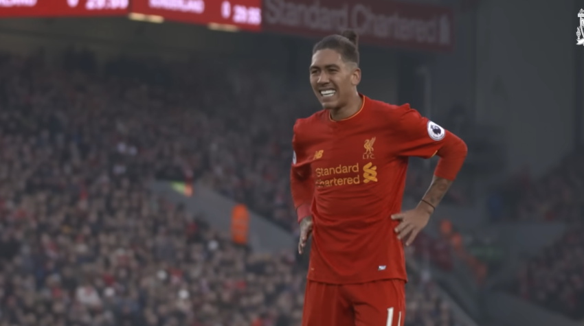 Former Brazilian soccer star Roberto Firmino