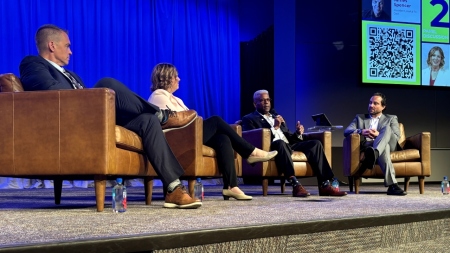 Lt. Col. Allen West speaks during a panel about