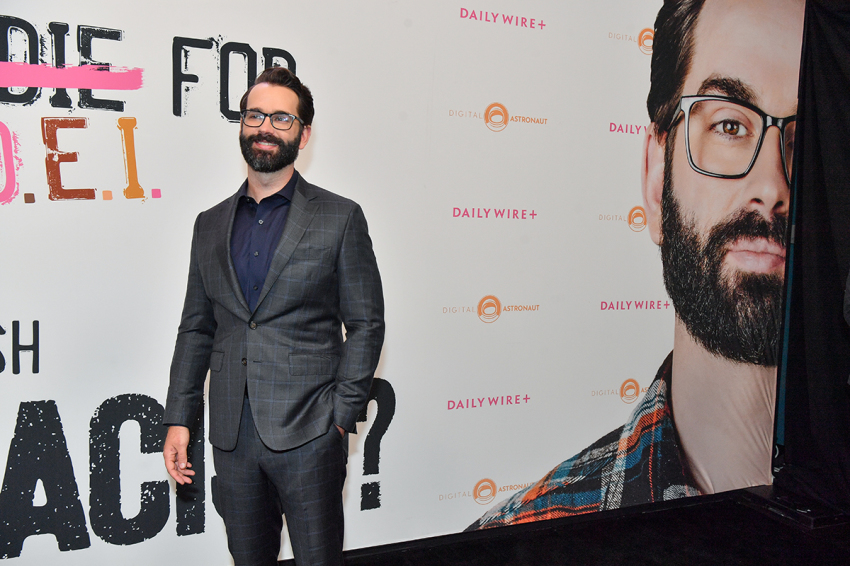 Matt Walsh arrives at the "Am I Racist?" movie premiere at Regal Green Hills on Sept. 09, 2024, in Franklin, Tenn.