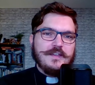 The Rev. Brett Murphy from the Free Church of England.
