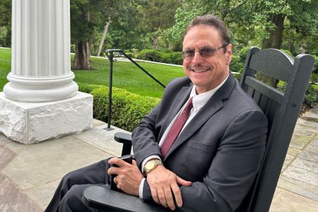 Pastor Mario Bramnick, president of the Latino Coalition for Israel, talks to ALL ISRAEL NEWS in September 2024 in Washington, D.C.