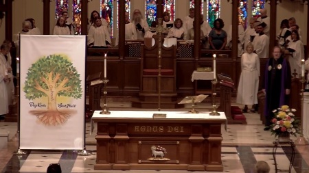 A Sept. 2024 worship service held at St. John's Cathedral of Jacksonville, Florida, of The Episcopal Diocese of Florida.